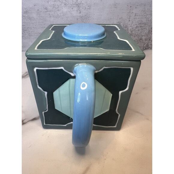 '17 Rick & Morty MR MEESEEKS Coffee SQUARE 3D MUG Adult Swim Cartoon Collectible - Picture 15 of 16